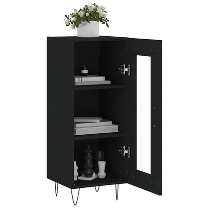 Sideboard Schwarz 34,5x34x90 cm Holzwerkstoff - Pazzar.ch