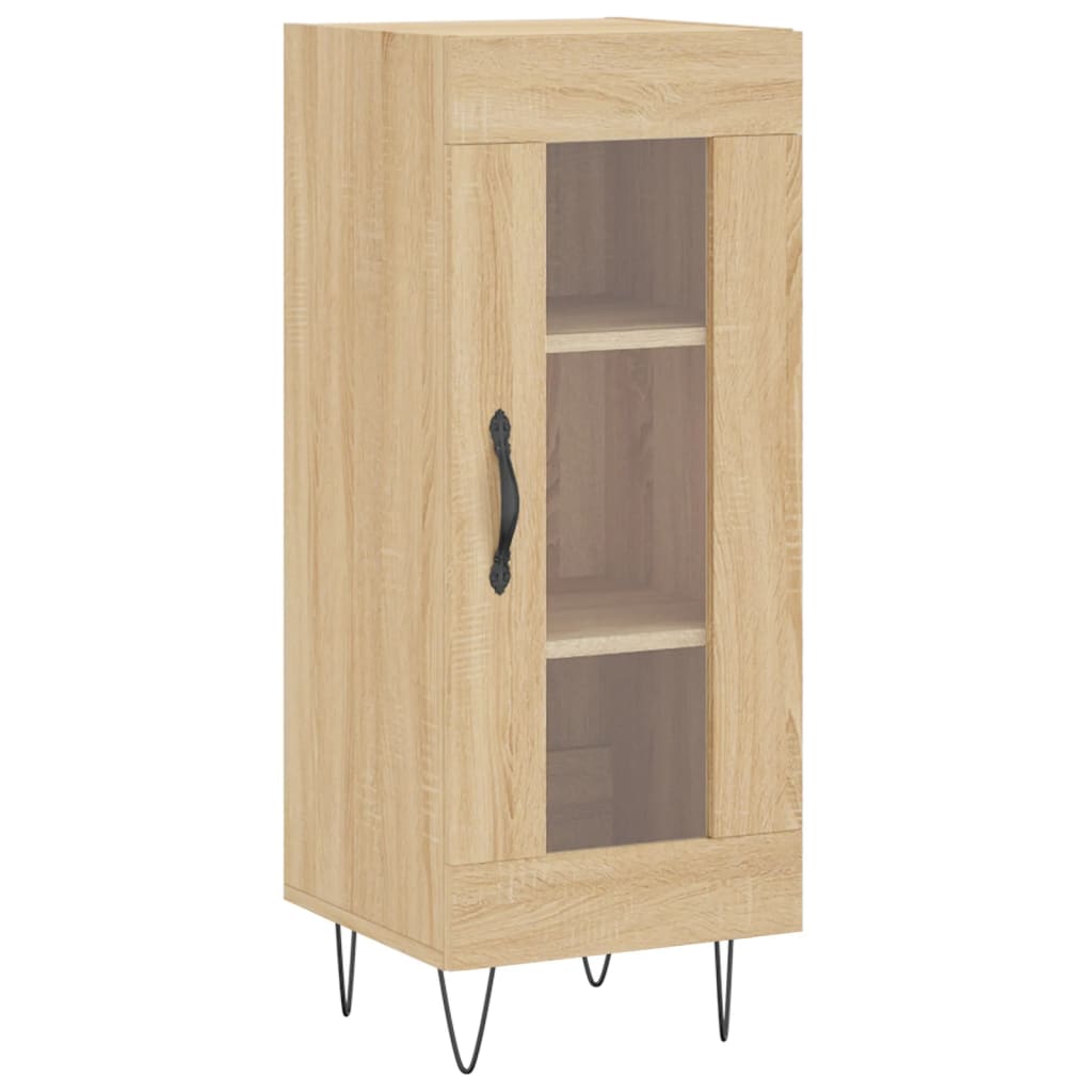 Sideboard Sonoma-Eiche 34,5x34x90 cm Holzwerkstoff - Pazzar.ch