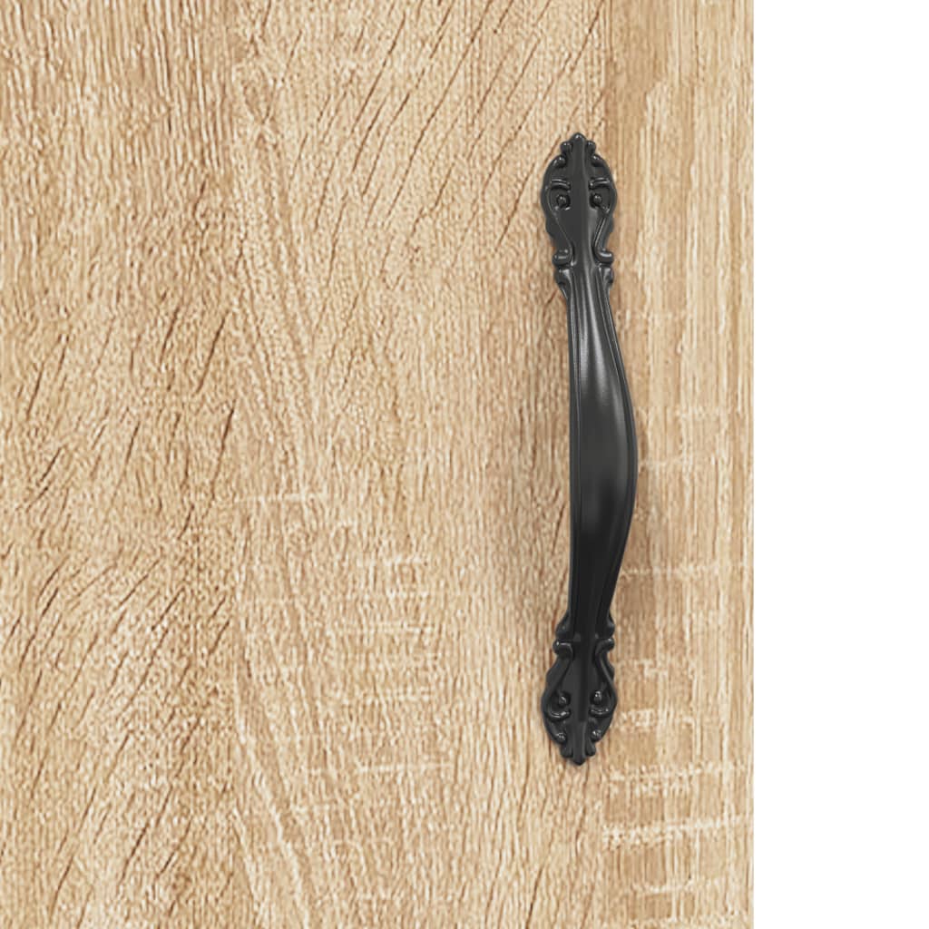 Sideboard Sonoma-Eiche 34,5x34x90 cm Holzwerkstoff - Pazzar.ch