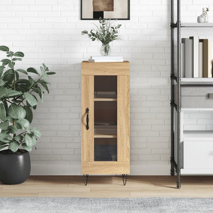Sideboard Sonoma-Eiche 34,5x34x90 cm Holzwerkstoff - Pazzar.ch