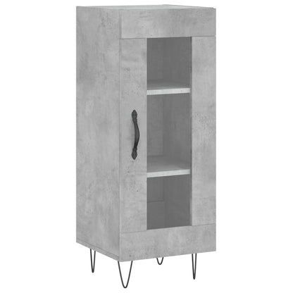 Sideboard Betongrau 34,5x34x90 cm Holzwerkstoff - Pazzar.ch