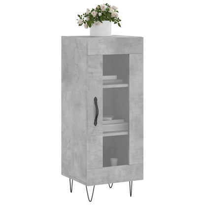 Sideboard Betongrau 34,5x34x90 cm Holzwerkstoff - Pazzar.ch