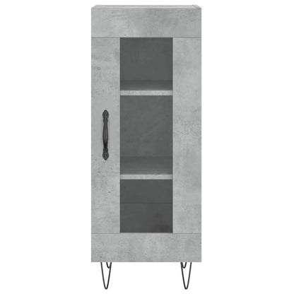 Sideboard Betongrau 34,5x34x90 cm Holzwerkstoff - Pazzar.ch