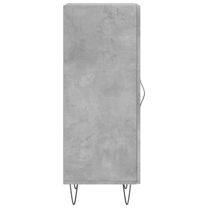 Sideboard Betongrau 34,5x34x90 cm Holzwerkstoff - Pazzar.ch