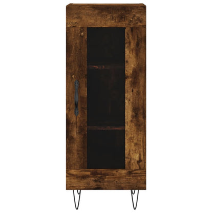 Sideboard Räuchereiche 34,5x34x90 cm Holzwerkstoff - Pazzar.ch