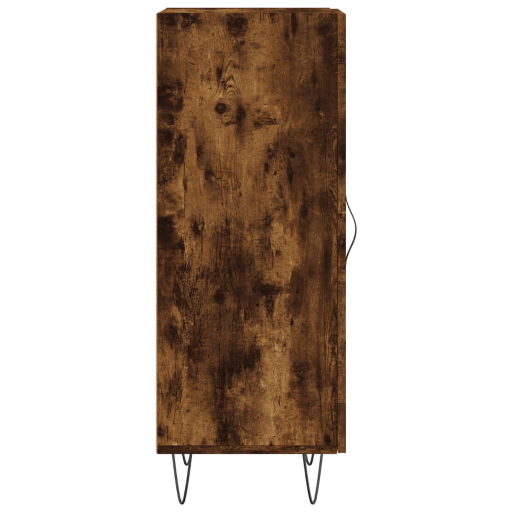 Sideboard Räuchereiche 34,5x34x90 cm Holzwerkstoff - Pazzar.ch