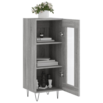 Sideboard Grau Sonoma 34,5x34x90 cm Holzwerkstoff - Pazzar.ch