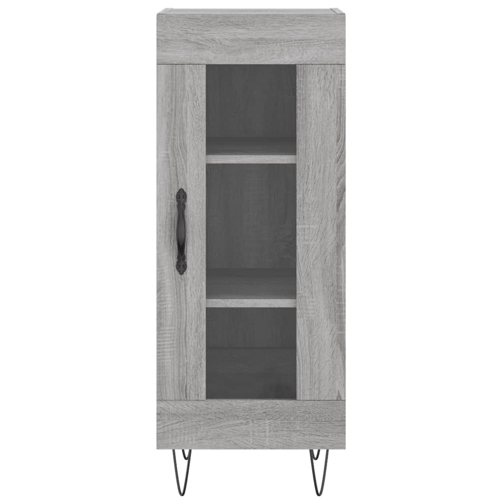 Sideboard Grau Sonoma 34,5x34x90 cm Holzwerkstoff - Pazzar.ch