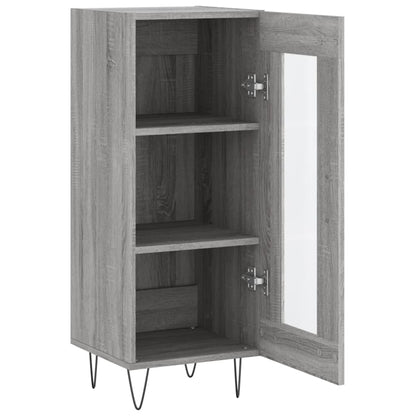 Sideboard Grau Sonoma 34,5x34x90 cm Holzwerkstoff - Pazzar.ch