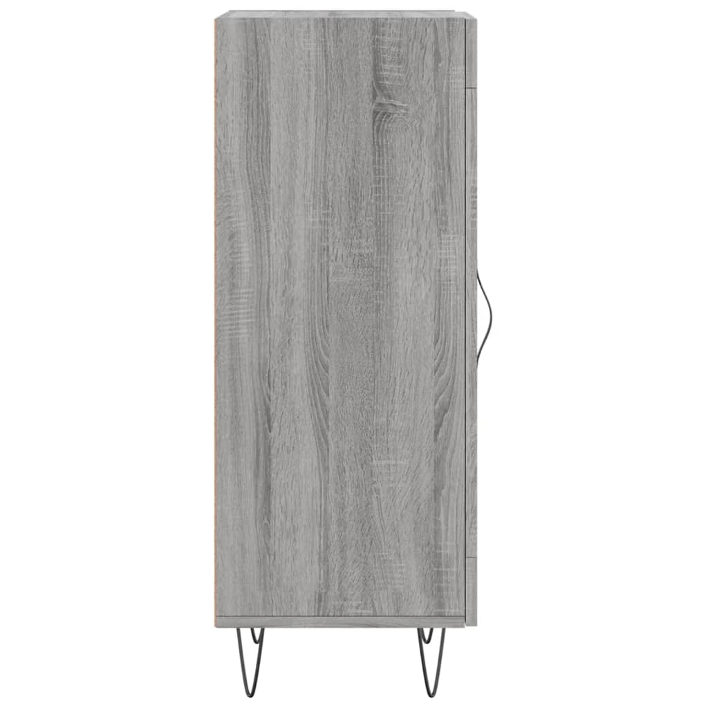 Sideboard Grau Sonoma 34,5x34x90 cm Holzwerkstoff - Pazzar.ch