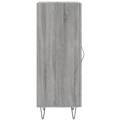 Sideboard Grau Sonoma 34,5x34x90 cm Holzwerkstoff - Pazzar.ch