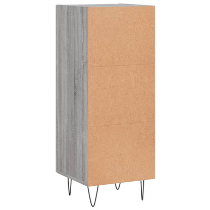 Sideboard Grau Sonoma 34,5x34x90 cm Holzwerkstoff - Pazzar.ch