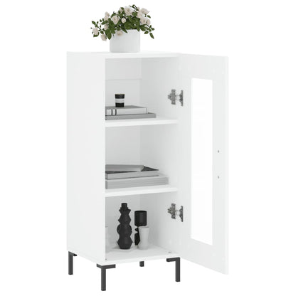 Sideboard Weiß 34,5x34x90 cm Holzwerkstoff - Pazzar.ch