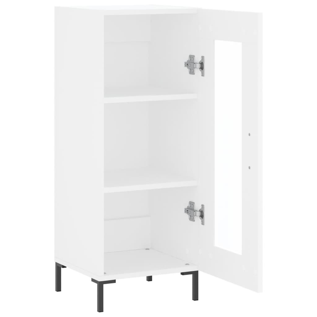 Sideboard Weiß 34,5x34x90 cm Holzwerkstoff - Pazzar.ch