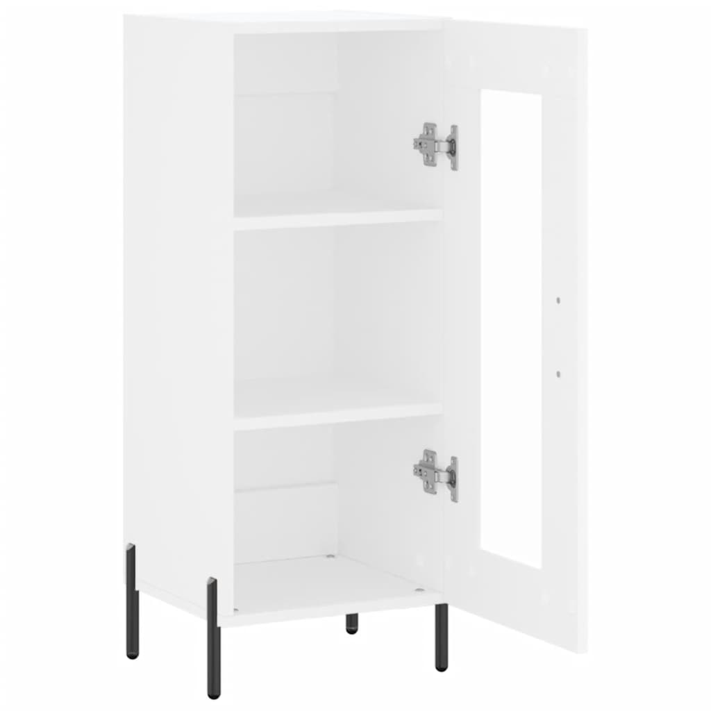 Sideboard Weiß 34,5x34x90 cm Holzwerkstoff - Pazzar.ch