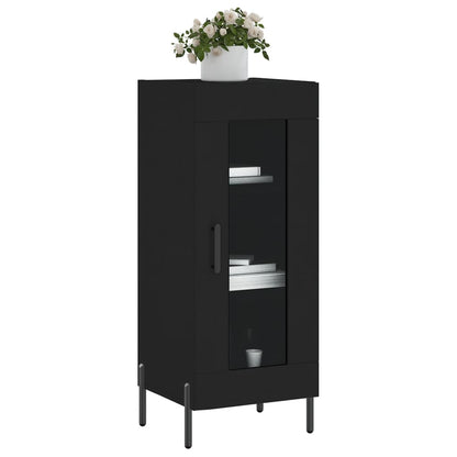 Sideboard Schwarz 34,5x34x90 cm Holzwerkstoff - Pazzar.ch