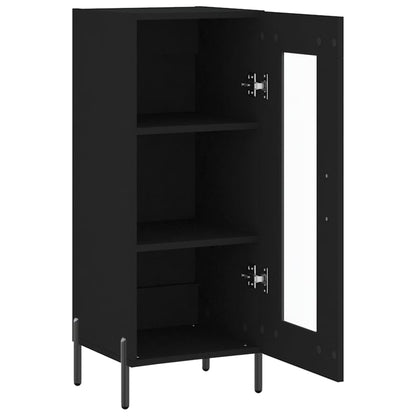 Sideboard Schwarz 34,5x34x90 cm Holzwerkstoff - Pazzar.ch