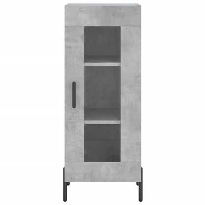 Sideboard Betongrau 34,5x34x90 cm Holzwerkstoff - Pazzar.ch