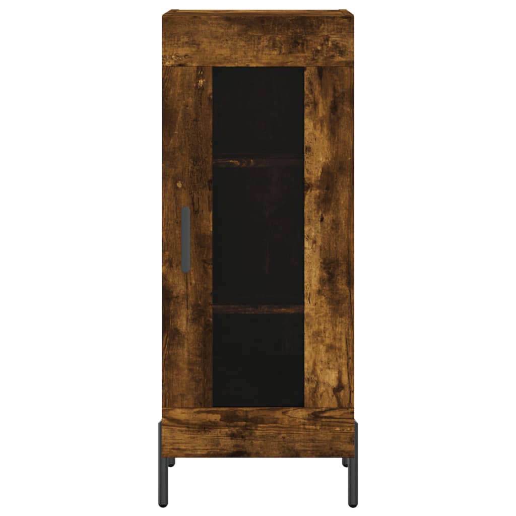 Sideboard Räuchereiche 34,5x34x90 cm Holzwerkstoff - Pazzar.ch