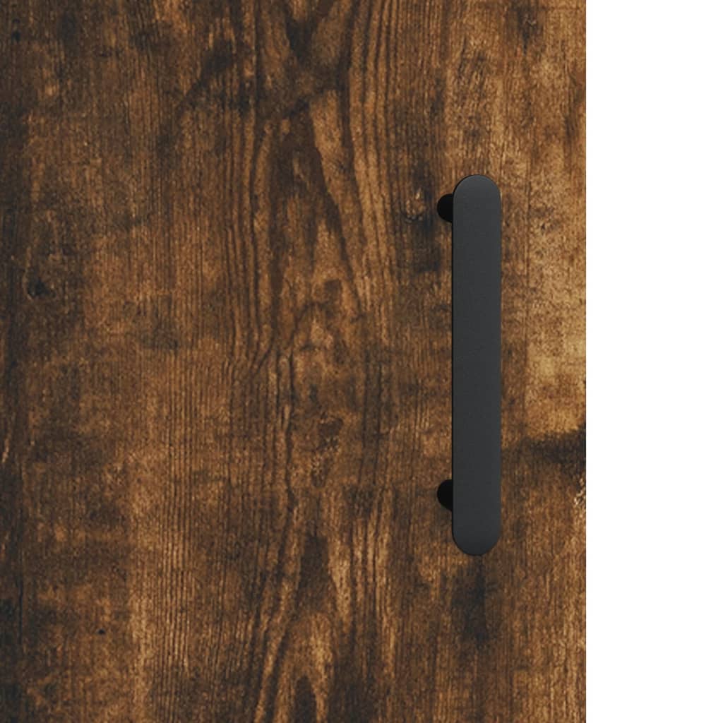 Sideboard Räuchereiche 34,5x34x90 cm Holzwerkstoff - Pazzar.ch