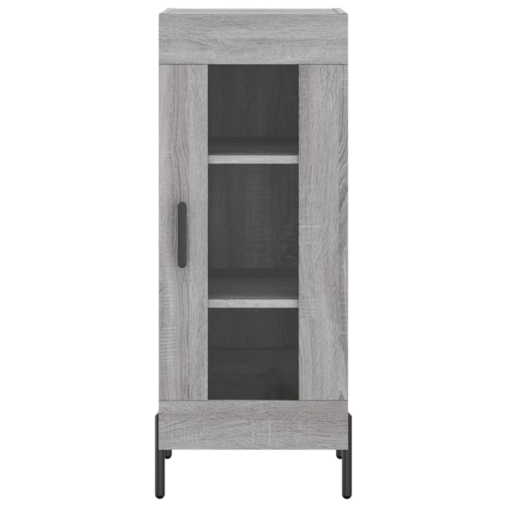 Sideboard Grau Sonoma 34,5x34x90 cm Holzwerkstoff - Pazzar.ch