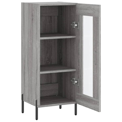 Sideboard Grau Sonoma 34,5x34x90 cm Holzwerkstoff - Pazzar.ch