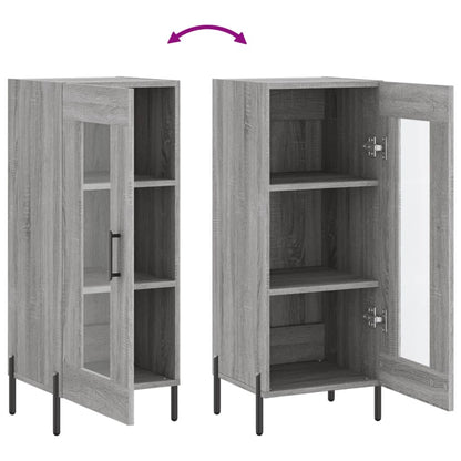 Sideboard Grau Sonoma 34,5x34x90 cm Holzwerkstoff - Pazzar.ch