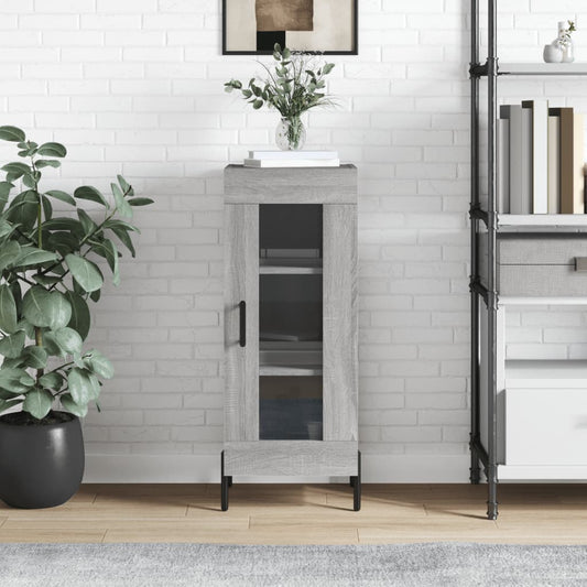 Sideboard Grau Sonoma 34,5x34x90 cm Holzwerkstoff - Pazzar.ch
