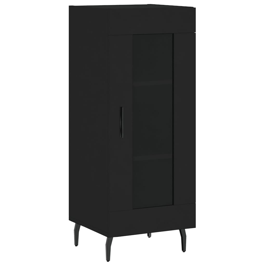 Sideboard Schwarz 34,5x34x90 cm Holzwerkstoff - Pazzar.ch