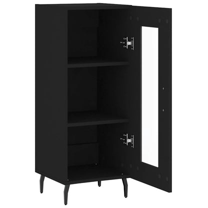 Sideboard Schwarz 34,5x34x90 cm Holzwerkstoff - Pazzar.ch