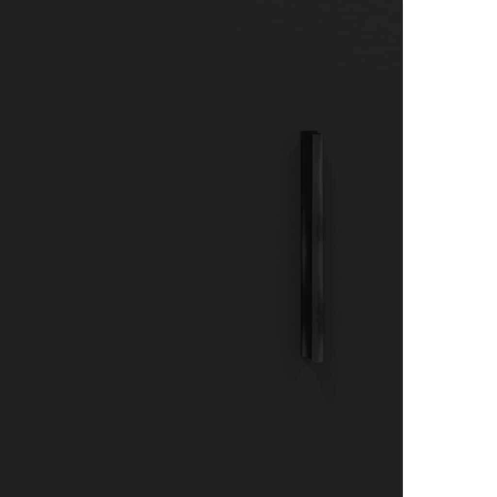 Sideboard Schwarz 34,5x34x90 cm Holzwerkstoff - Pazzar.ch