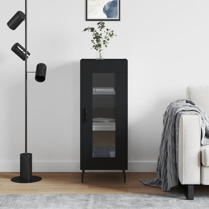 Sideboard Schwarz 34,5x34x90 cm Holzwerkstoff - Pazzar.ch