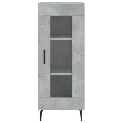 Sideboard Betongrau 34,5x34x90 cm Holzwerkstoff - Pazzar.ch