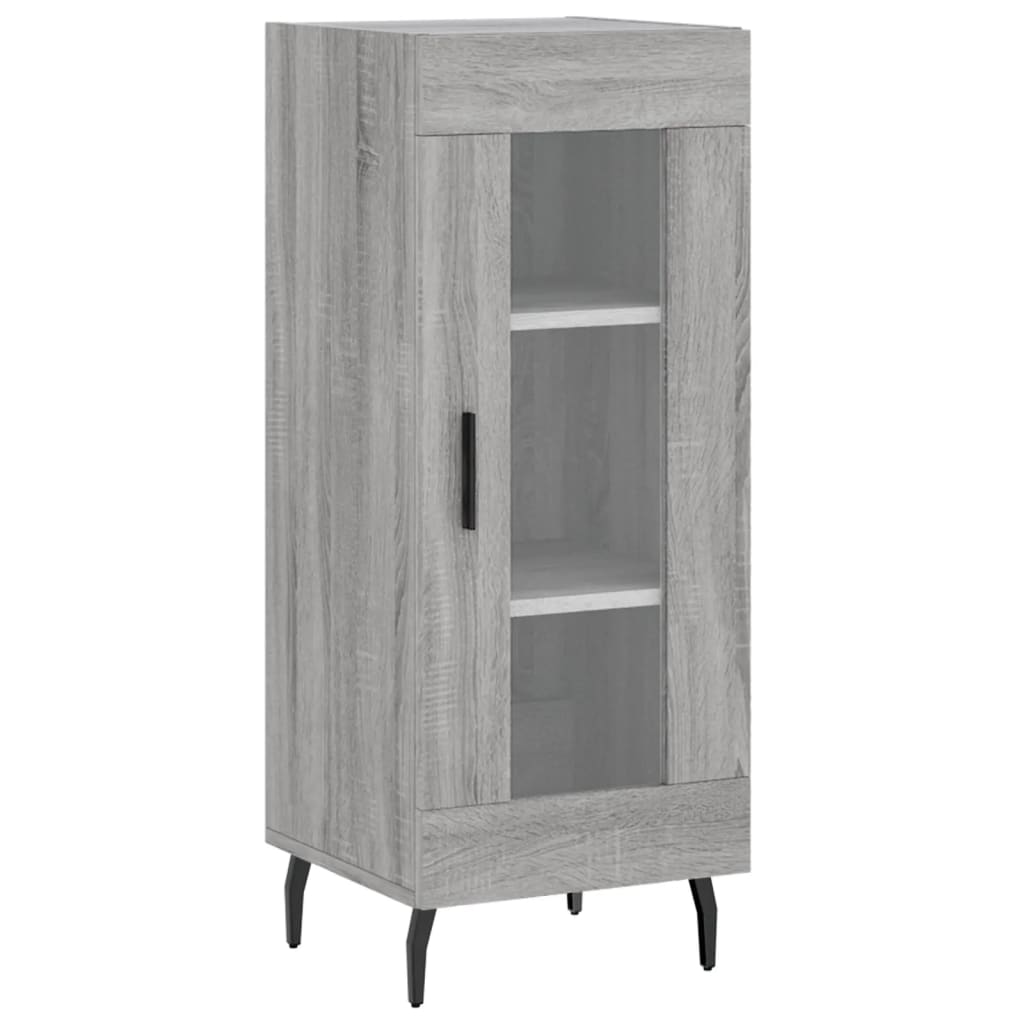 Sideboard Grau Sonoma 34,5x34x90 cm Holzwerkstoff - Pazzar.ch