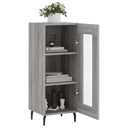 Sideboard Grau Sonoma 34,5x34x90 cm Holzwerkstoff - Pazzar.ch