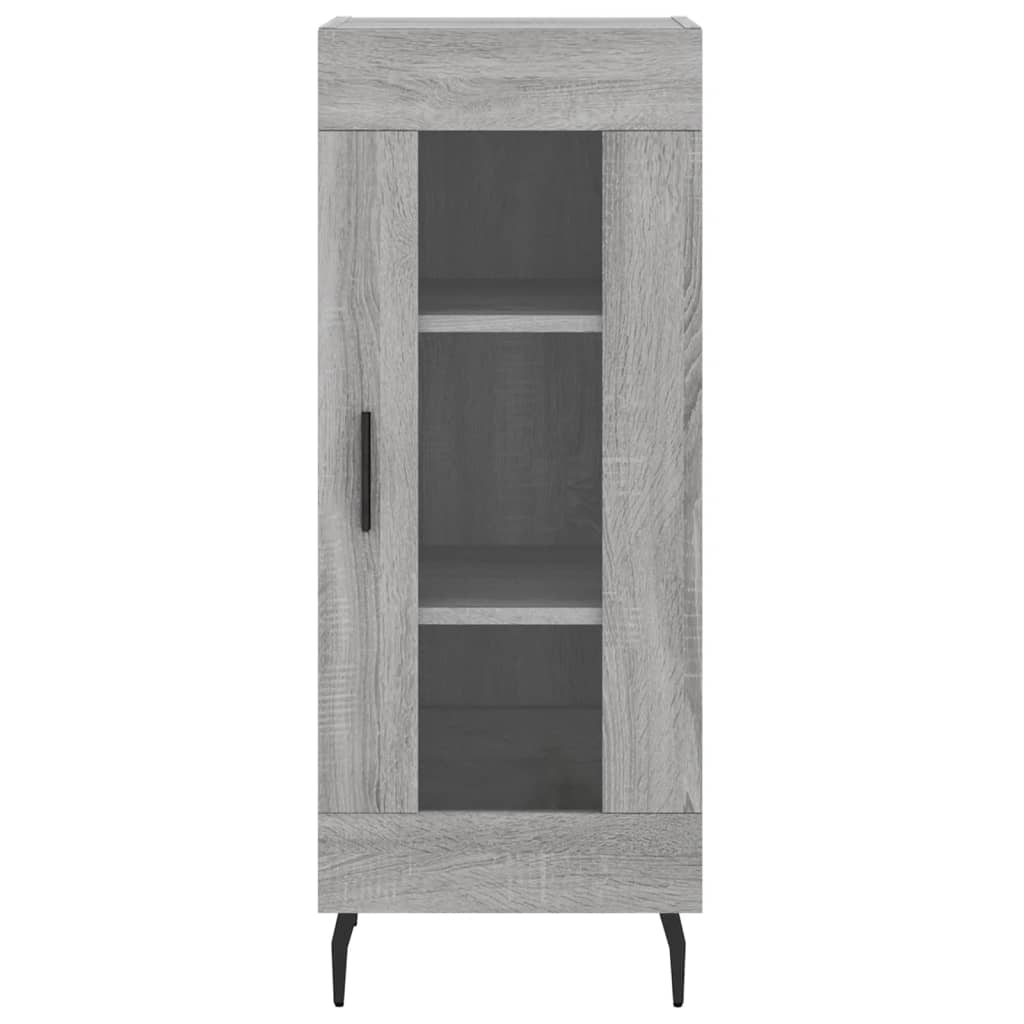 Sideboard Grau Sonoma 34,5x34x90 cm Holzwerkstoff - Pazzar.ch