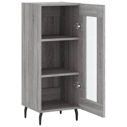Sideboard Grau Sonoma 34,5x34x90 cm Holzwerkstoff - Pazzar.ch