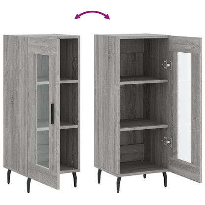 Sideboard Grau Sonoma 34,5x34x90 cm Holzwerkstoff - Pazzar.ch
