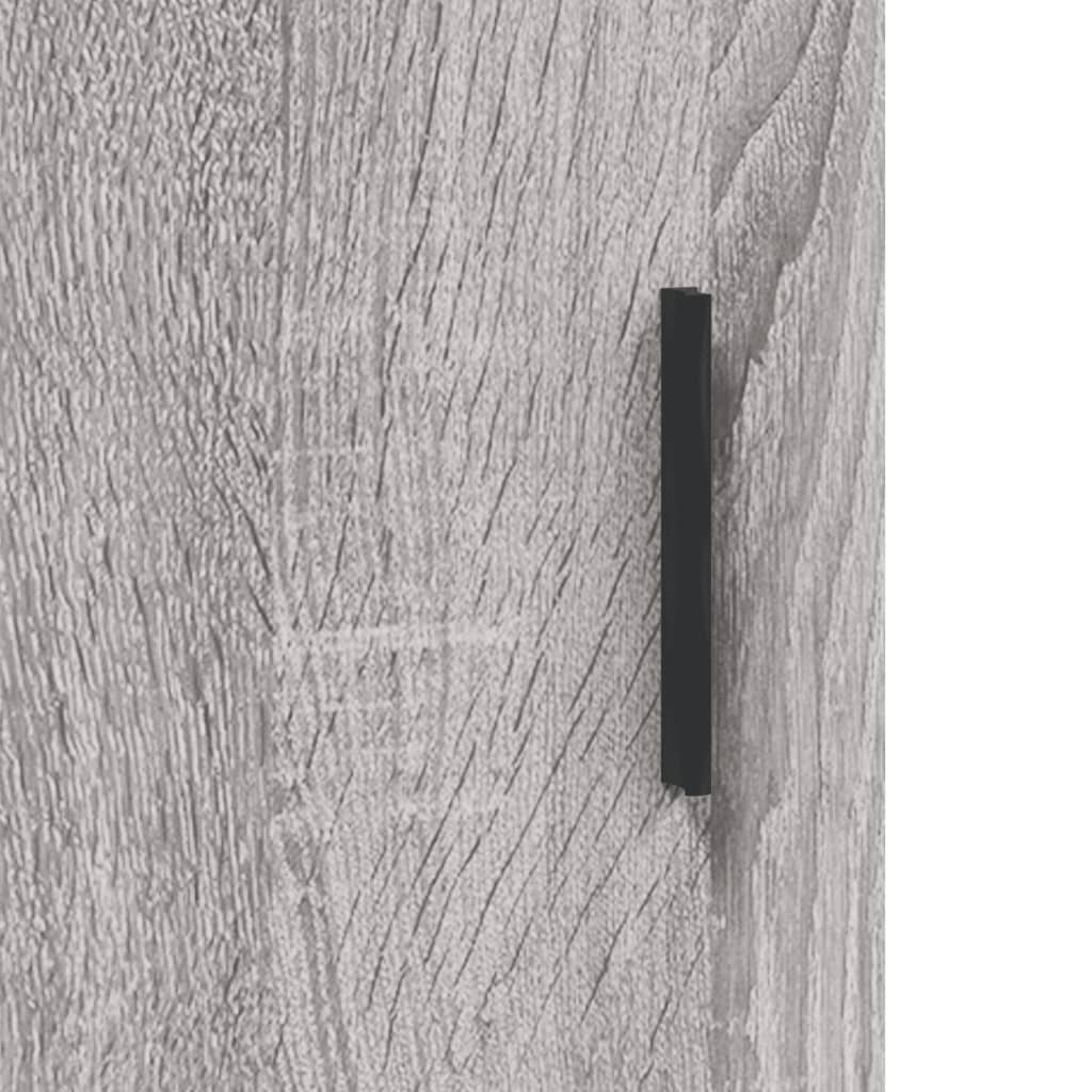 Sideboard Grau Sonoma 34,5x34x90 cm Holzwerkstoff - Pazzar.ch