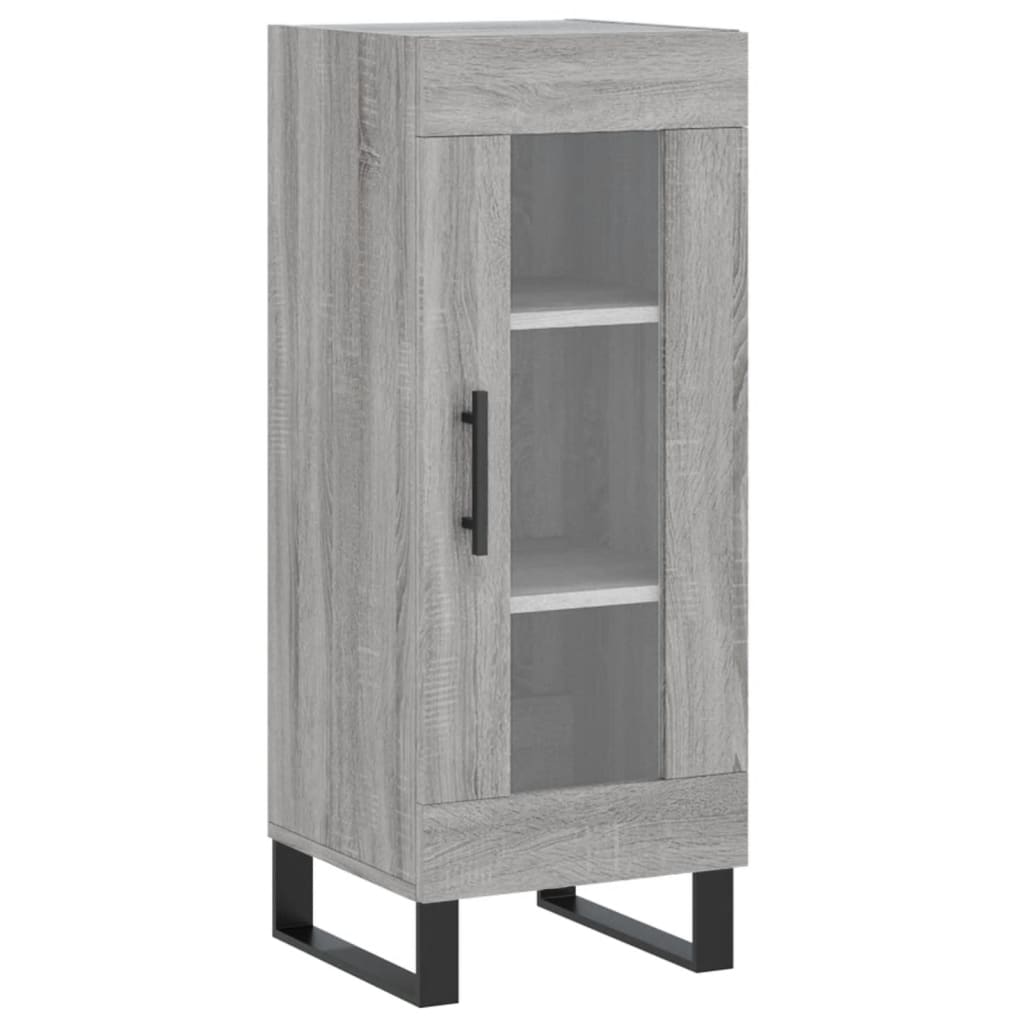 Sideboard Grau Sonoma 34,5x34x90 cm Holzwerkstoff - Pazzar.ch