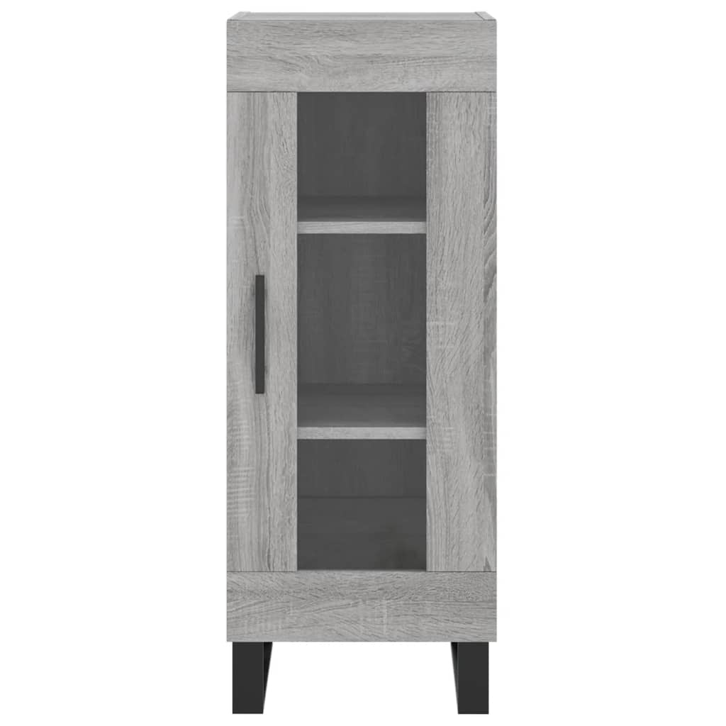 Sideboard Grau Sonoma 34,5x34x90 cm Holzwerkstoff - Pazzar.ch