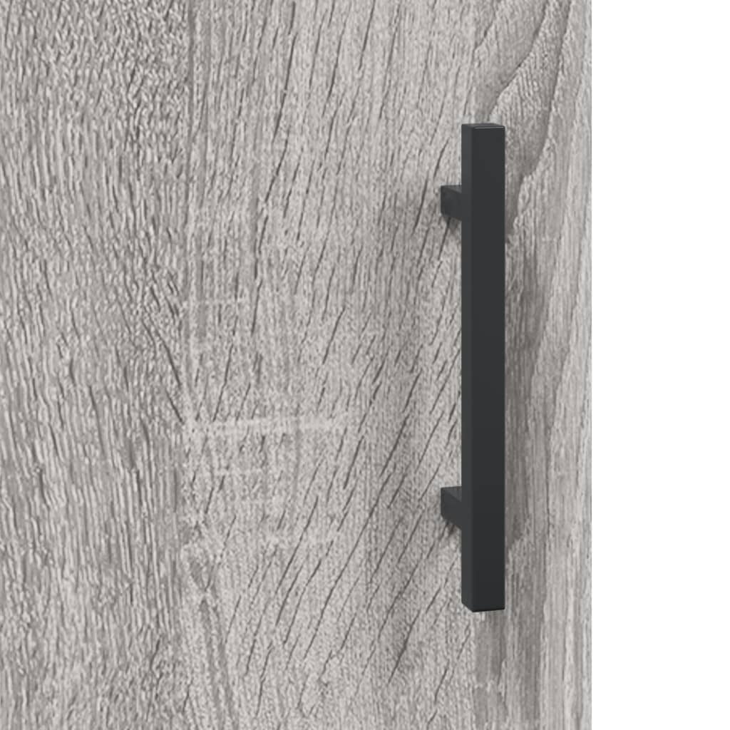 Sideboard Grau Sonoma 34,5x34x90 cm Holzwerkstoff - Pazzar.ch