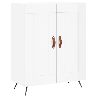 Sideboard Hochglanz-Weiß 69,5x34x90 cm Holzwerkstoff - Pazzar.ch