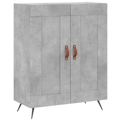 Sideboard Betongrau 69,5x34x90 cm Holzwerkstoff - Pazzar.ch