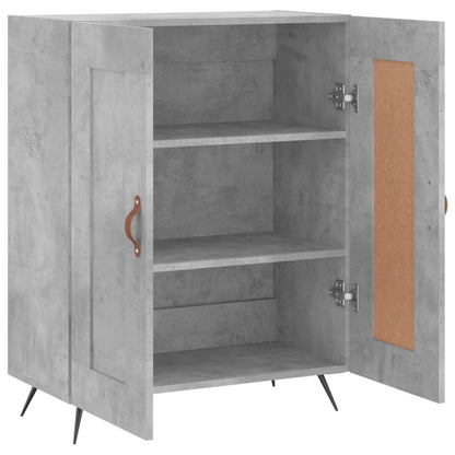 Sideboard Betongrau 69,5x34x90 cm Holzwerkstoff - Pazzar.ch