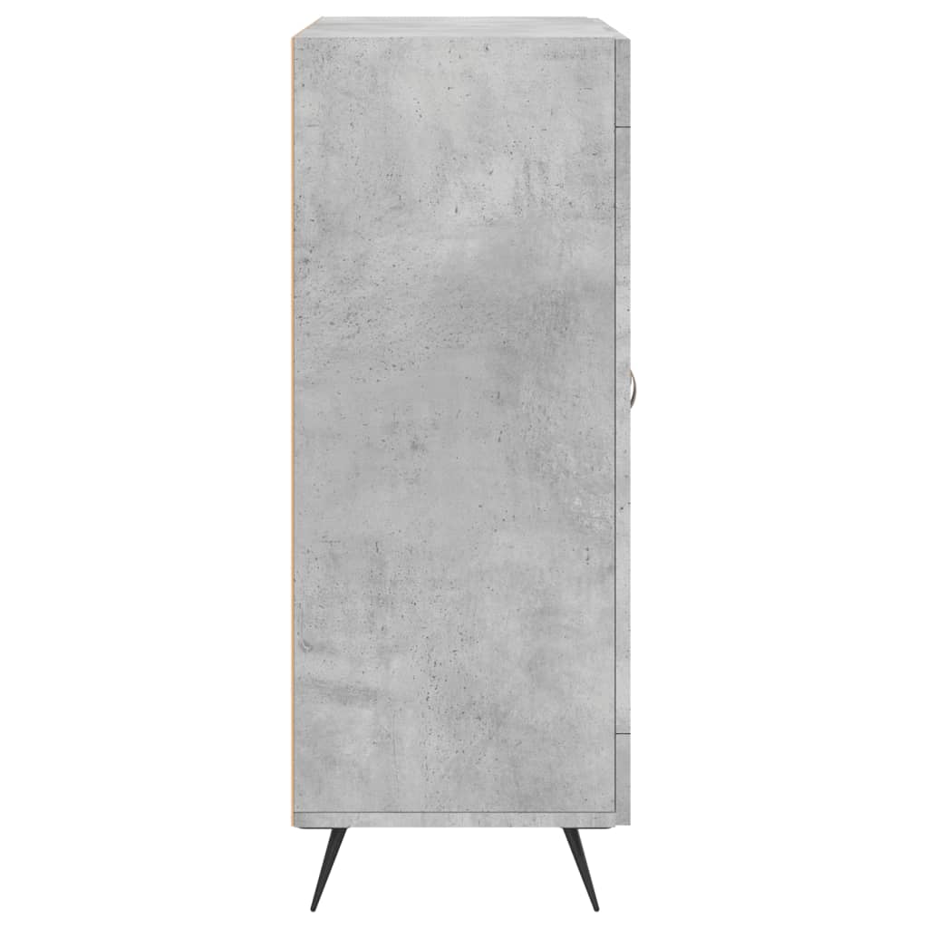 Sideboard Betongrau 69,5x34x90 cm Holzwerkstoff - Pazzar.ch