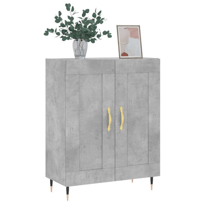 Sideboard Betongrau 69,5x34x90 cm Holzwerkstoff - Pazzar.ch