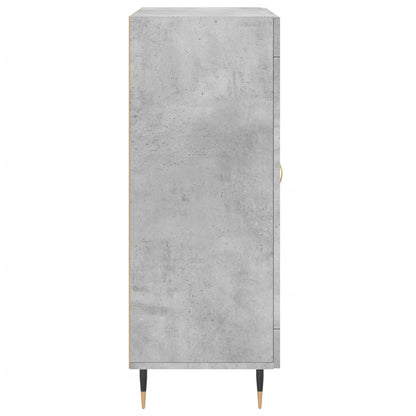 Sideboard Betongrau 69,5x34x90 cm Holzwerkstoff - Pazzar.ch