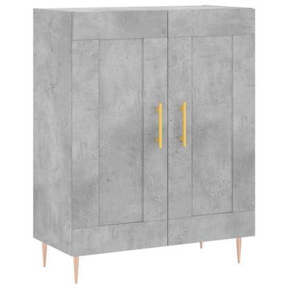 Sideboard Betongrau 69,5x34x90 cm Holzwerkstoff - Pazzar.ch