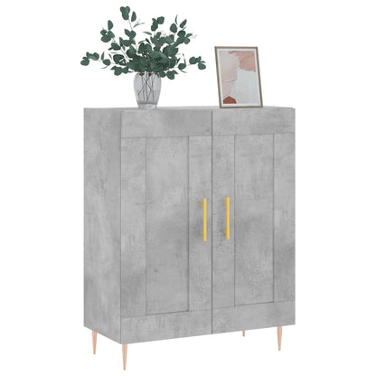 Sideboard Betongrau 69,5x34x90 cm Holzwerkstoff - Pazzar.ch